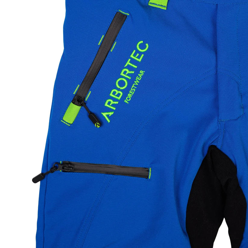 Arbortec AT4060 Breatheflex Pro Chainsaw Trousers Design A Class 1 - Blue