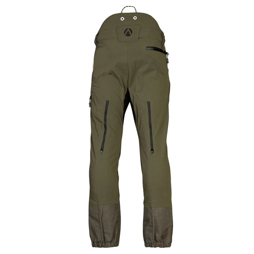 Arbortec AT4060 Breatheflex Pro Chainsaw Trousers Design A Class 1 - Olive