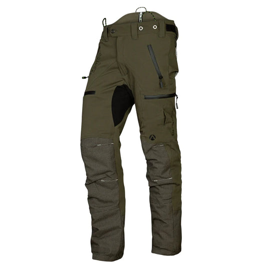 Arbortec AT4060 Breatheflex Pro Chainsaw Trousers Design A Class 1 - Olive