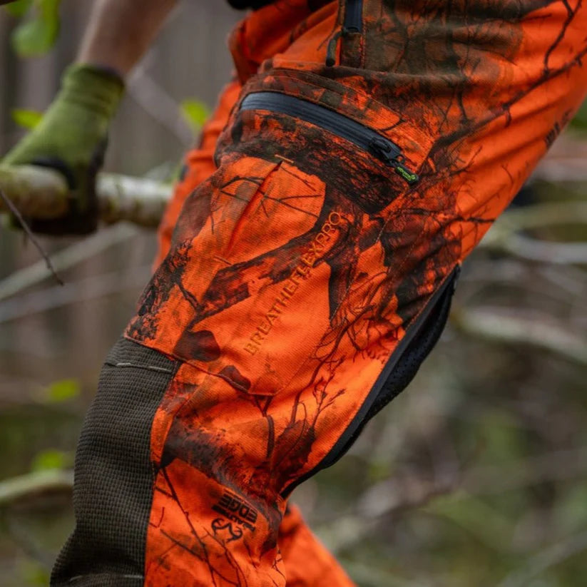Arbortec AT4070 Breatheflex Pro Realtree Chainsaw Trousers Design C Class 1 - Orange