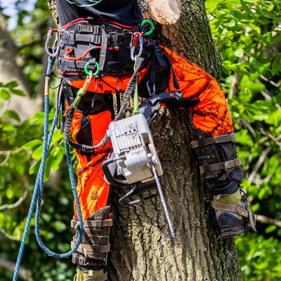 Arbortec AT4060 Breatheflex Pro Realtree Chainsaw Trousers Design A Class 1 - Orange