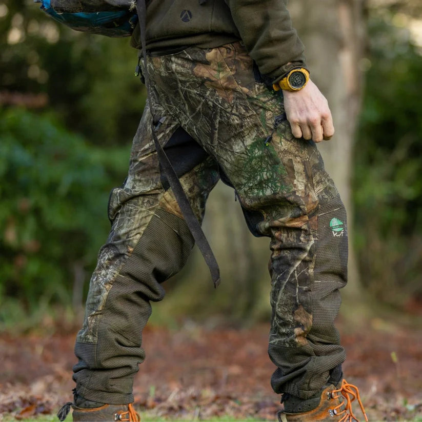 Arbortec AT4070 Breatheflex Pro Realtree Chainsaw Trousers Design C Class 1 - Brown