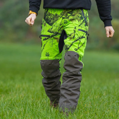 Arbortec AT4070 Breatheflex Pro Realtree Chainsaw Trousers Design C Class 1 - Lime