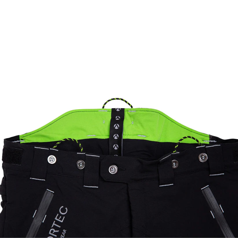 Arbortec AT4070 Breatheflex Pro Chainsaw Trousers Design C Class 1 - Black