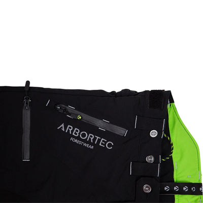 Arbortec AT4070 Breatheflex Pro Chainsaw Trousers Design C Class 1 - Black