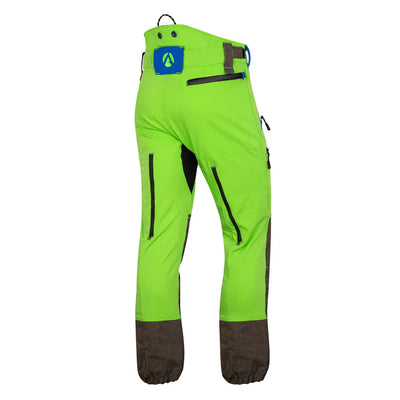 Arbortec AT4060 Breatheflex Pro Chainsaw Trousers Design A Class 1 - Lime