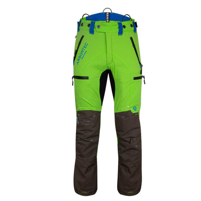 Arbortec AT4070 Breatheflex Pro Chainsaw Trousers Design C Class 1 - Lime