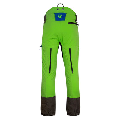 Arbortec AT4060 Breatheflex Pro Chainsaw Trousers Design A Class 1 - Lime