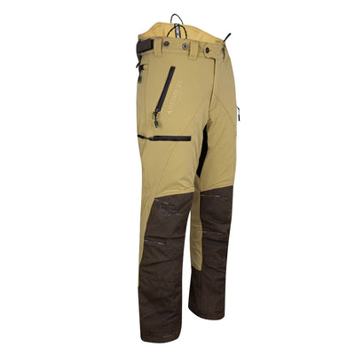 Arbortec AT4070 Breatheflex Pro Chainsaw Trousers Design C Class 1 - Beige