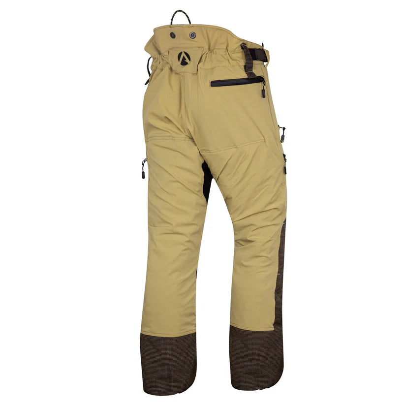 Arbortec AT4070 Breatheflex Pro Chainsaw Trousers Design C Class 1 - Beige
