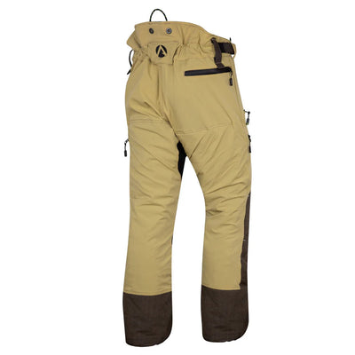 Arbortec AT4070 Breatheflex Pro Chainsaw Trousers Design C Class 1 - Beige