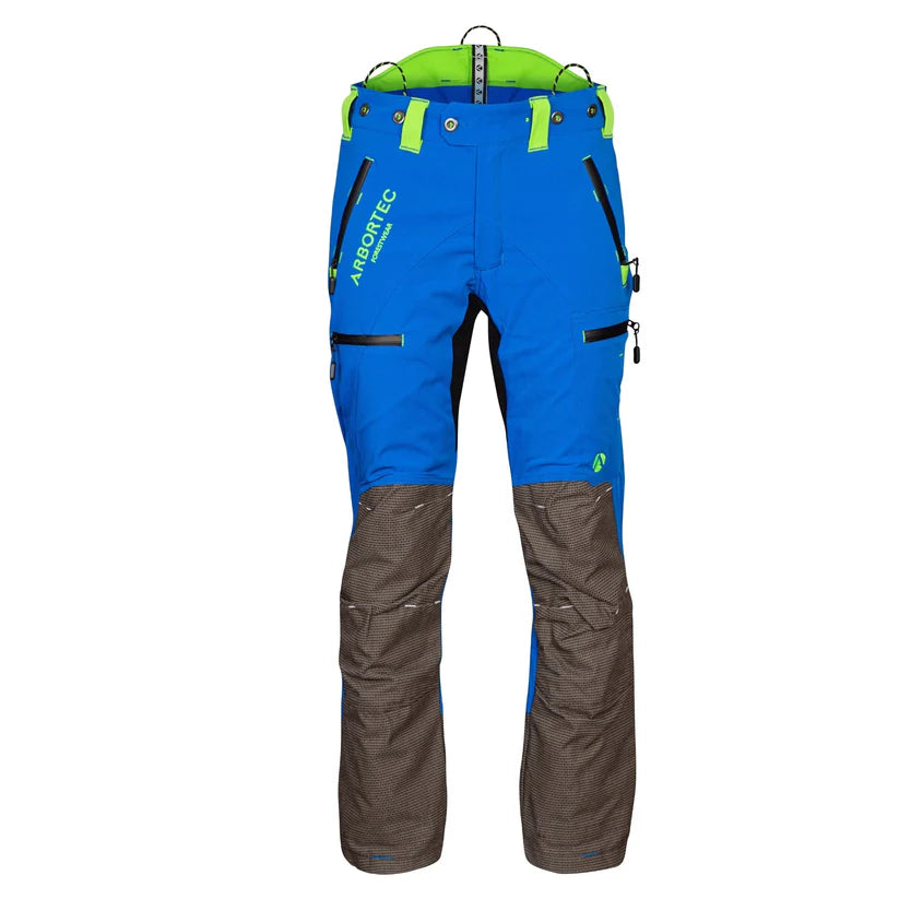 Arbortec AT4070 Breatheflex Pro Chainsaw Trousers Design C Class 1 - Blue