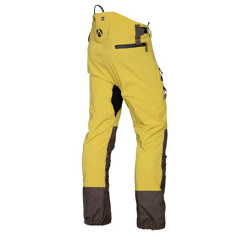 Arbortec AT4070 Breatheflex Pro Chainsaw Trousers Design C Class 1 - Citrine Yellow
