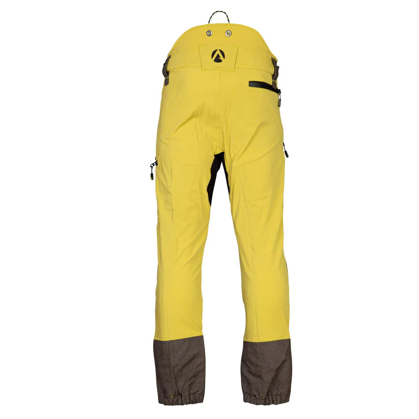 Arbortec AT4070 Breatheflex Pro Chainsaw Trousers Design C Class 1 - Citrine Yellow
