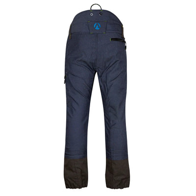 Arbortec AT4070 Breatheflex Pro Chainsaw Trousers Design C Class 1 - Denim Blue