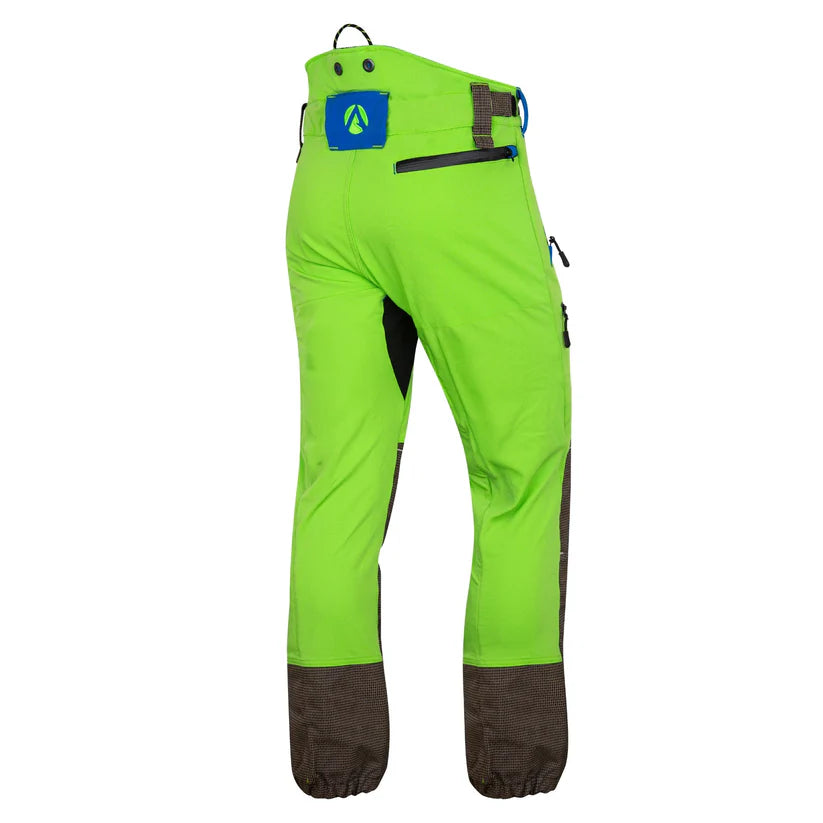 Arbortec AT4070 Breatheflex Pro Chainsaw Trousers Design C Class 1 - Lime