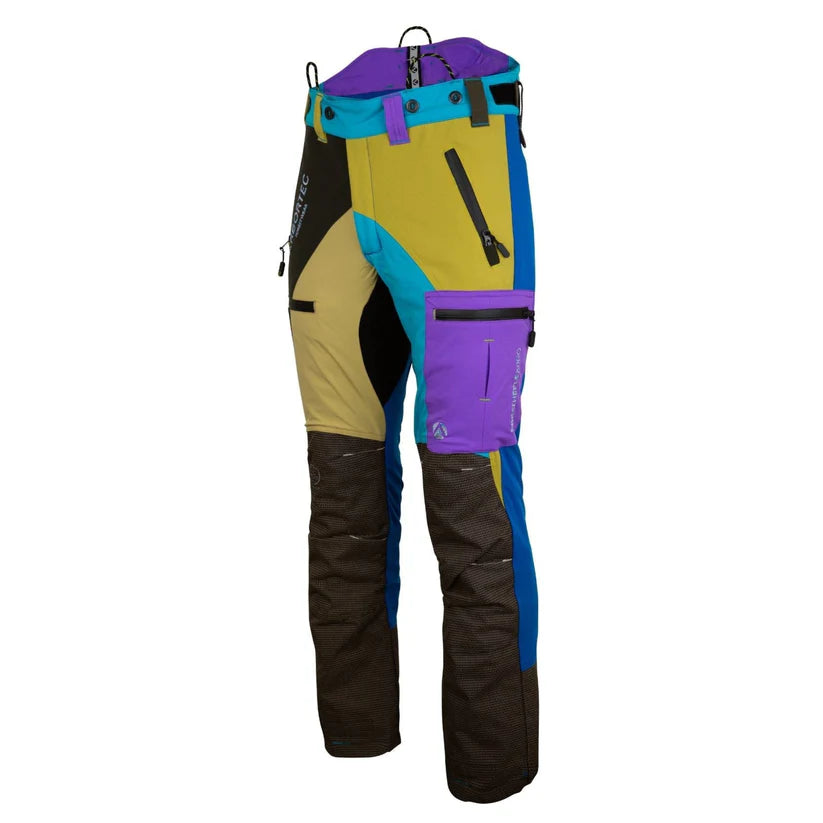 Arbortec AT4070 Breatheflex Pro Chainsaw Trousers Design C Class 1 - Pastel Multi