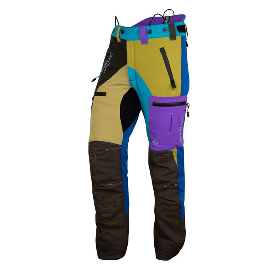 Arbortec AT4070 Breatheflex Pro Chainsaw Trousers Design C Class 1 - Pastel Multi