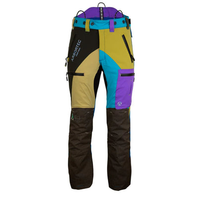 Arbortec AT4070 Breatheflex Pro Chainsaw Trousers Design C Class 1 - Pastel Multi