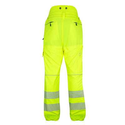 Arbortec ATHV4010 Breatheflex Hi-Vis Chainsaw Trousers Design A Class 1 - Yellow