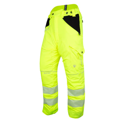 Arbortec ATHV4010 Breatheflex Hi-Vis Chainsaw Trousers Design A Class 1 - Yellow