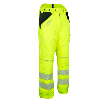 Arbortec ATHV4010 Breatheflex Hi-Vis Chainsaw Trousers Design A Class 1 - Yellow