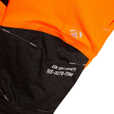 Arbortec ATHV4060 Breatheflex Pro Hi-Vis Chainsaw Trousers Design A Class 1 - Orange