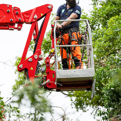 Arbortec ATHV4060 Breatheflex Pro Hi-Vis Chainsaw Trousers Design A Class 1 - Orange