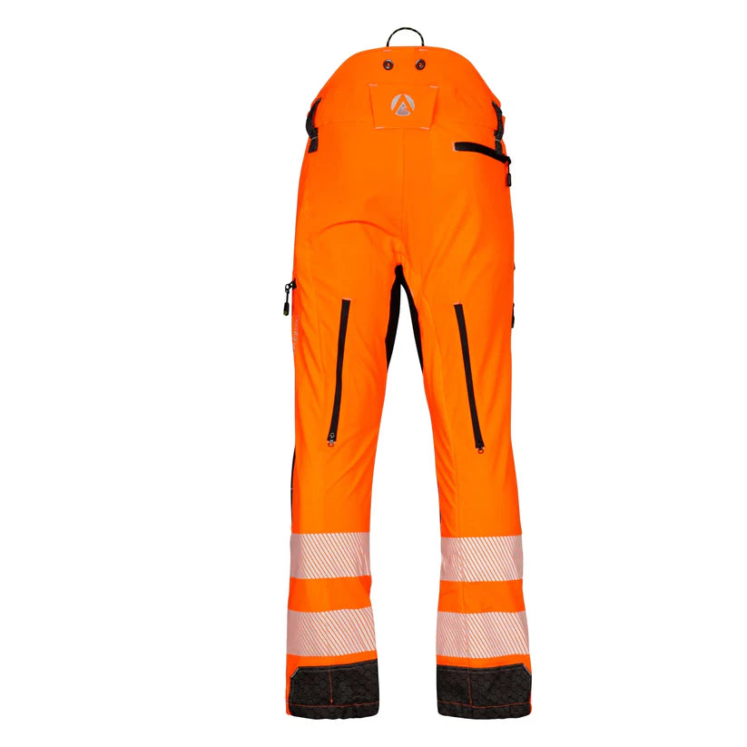 Arbortec ATHV4060 Breatheflex Pro Hi-Vis Chainsaw Trousers Design A Class 1 - Orange