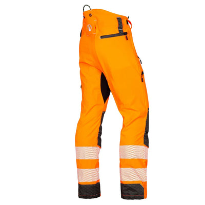 Arbortec ATHV4060 Breatheflex Pro Hi-Vis Chainsaw Trousers Design A Class 1 - Orange
