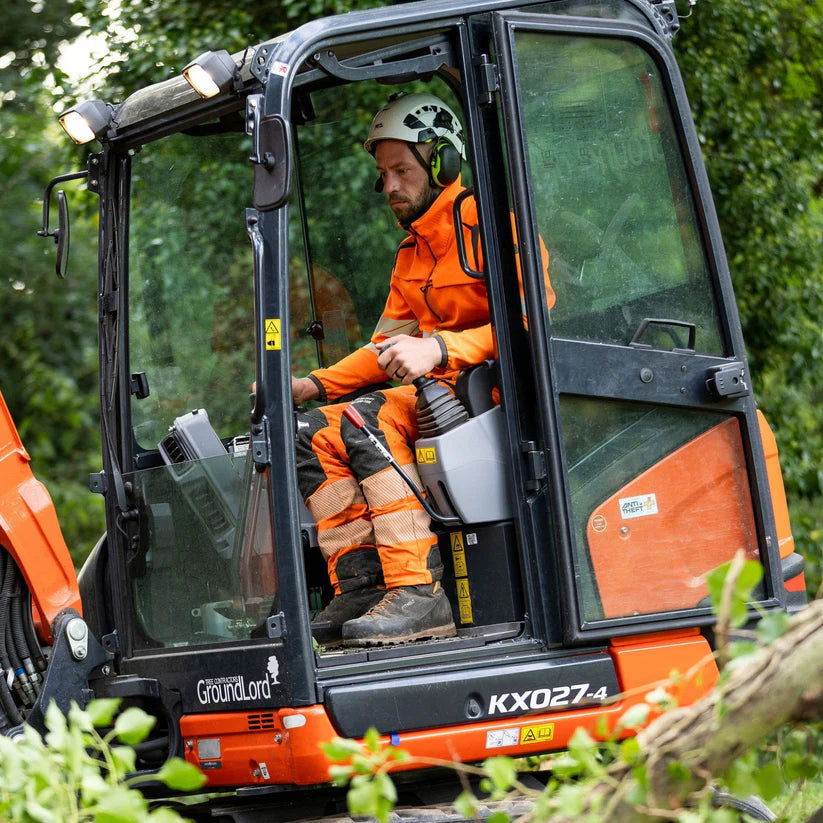 Arbortec ATHV4060 Breatheflex Pro Hi-Vis Chainsaw Trousers Design A Class 1 - Orange