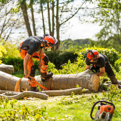 Arbortec ATHV4060 Breatheflex Pro Hi-Vis Chainsaw Trousers Design A Class 1 - Orange