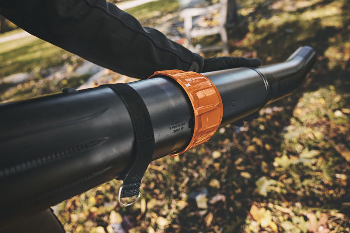 Blower Tube Length Quick Adjustment
