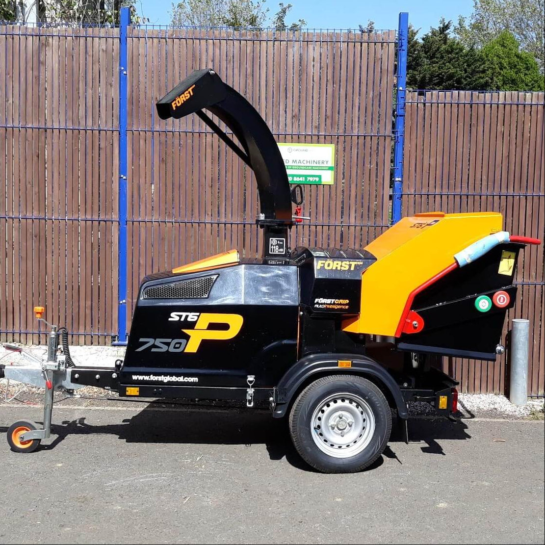 USED Forst ST6P Petrol Wood Chipper 6"