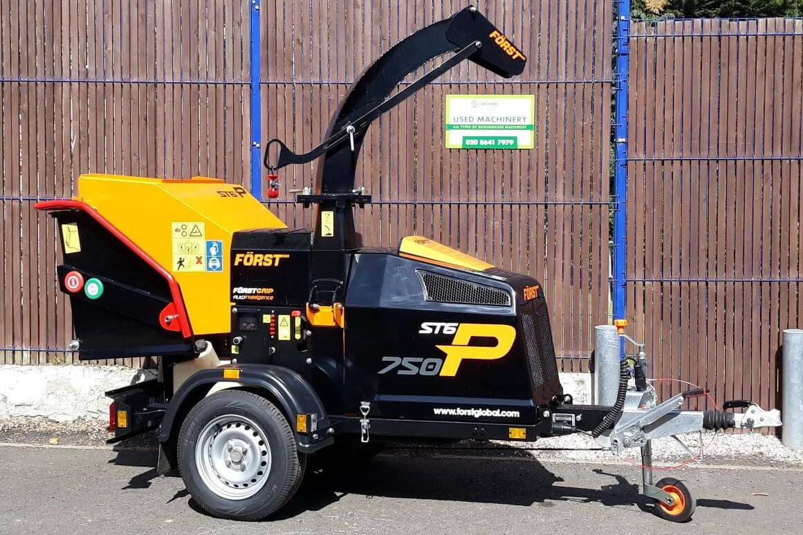 USED Forst ST6P Petrol Wood Chipper 6"