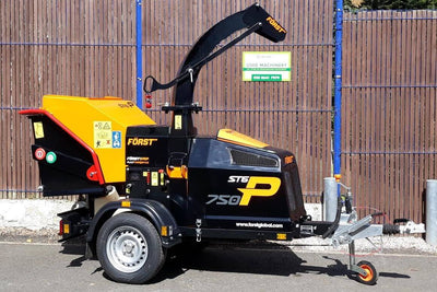 USED Forst ST6P Petrol Wood Chipper 6"