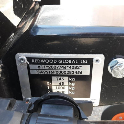 USED Forst ST6P Petrol Wood Chipper 6"
