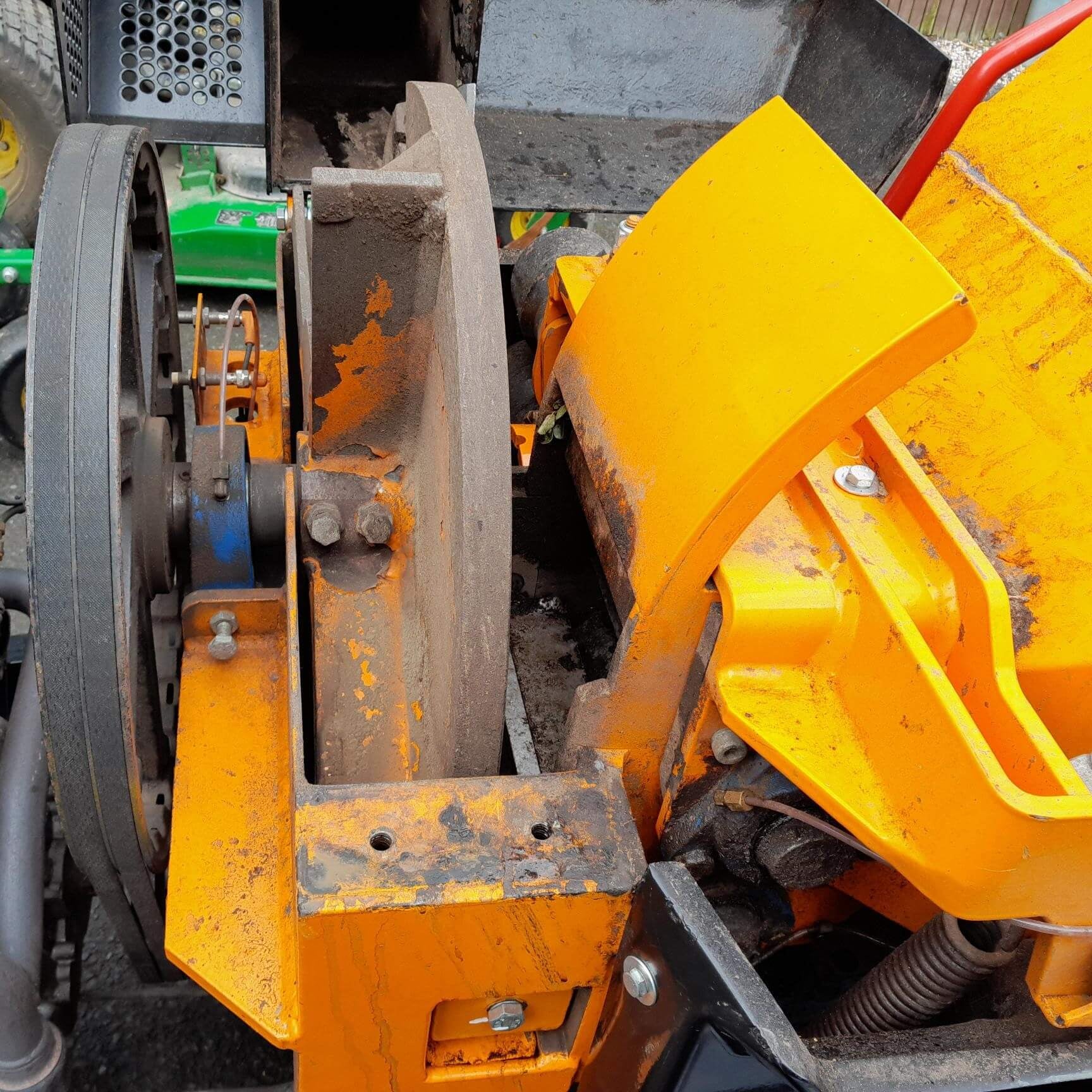 USED Forst ST6P Petrol Wood Chipper 6"