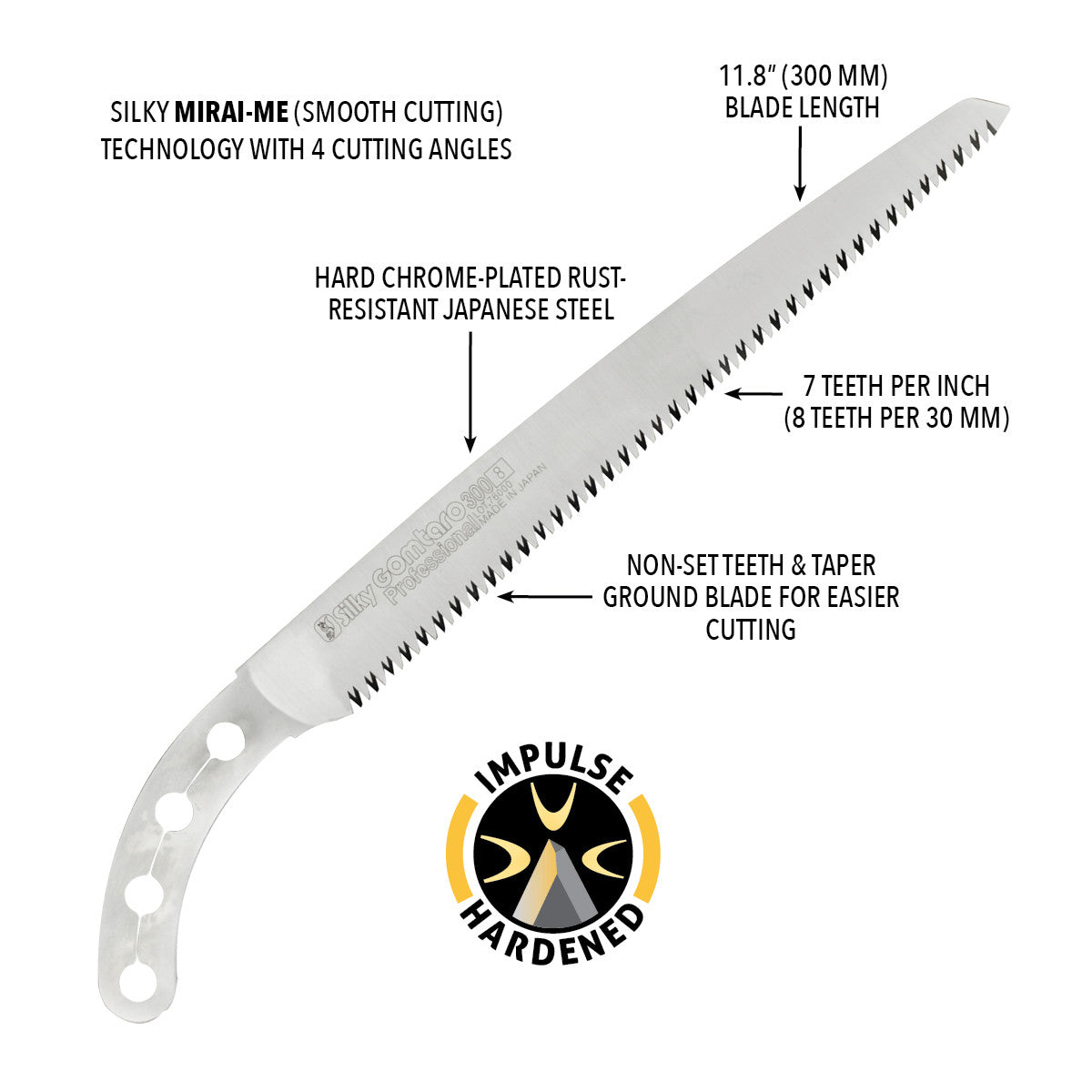 Silky Gomtaro 300 Pruning Saw