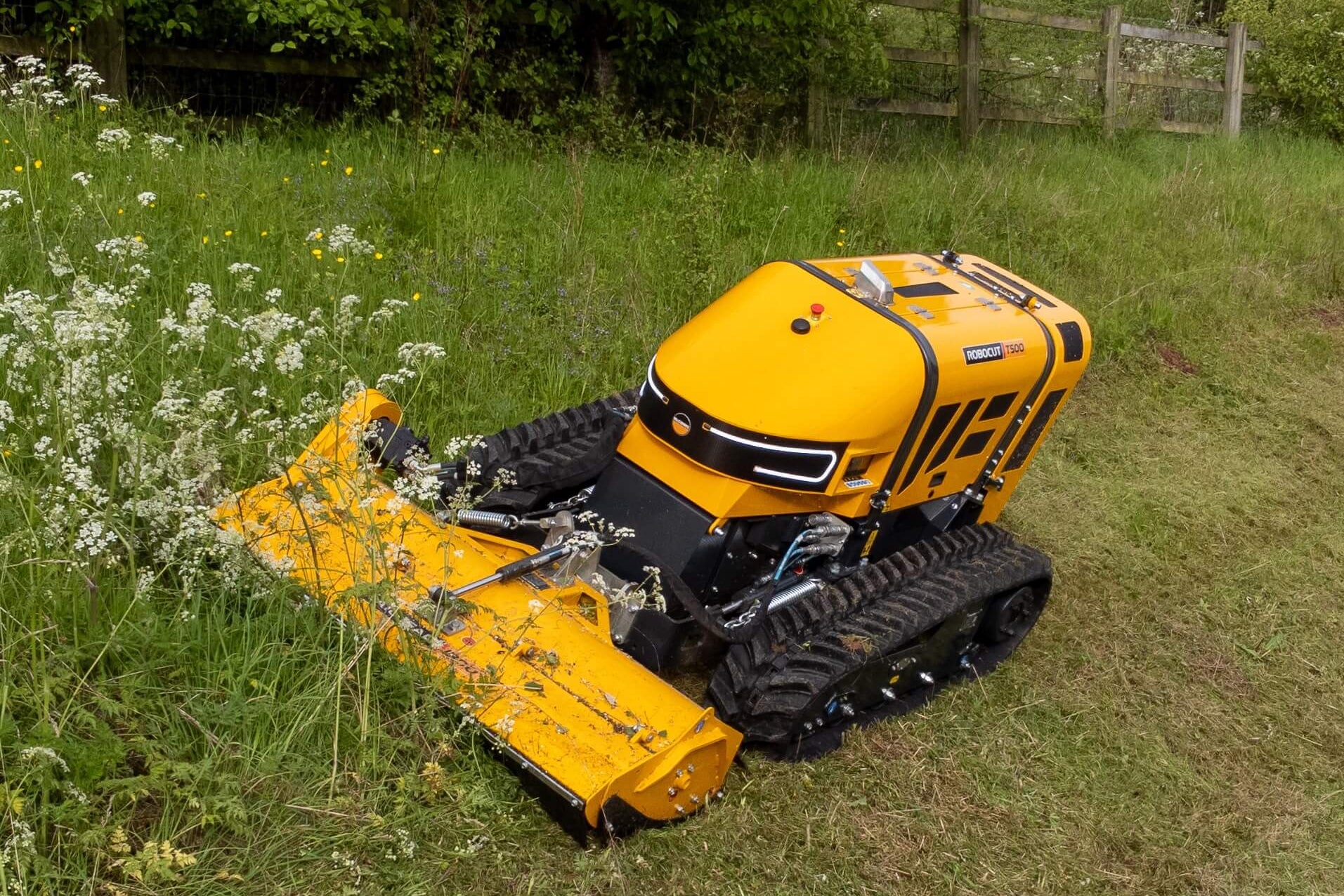 HIRE Remote Control McConnel Robocut Flail Mower (Grass Head)