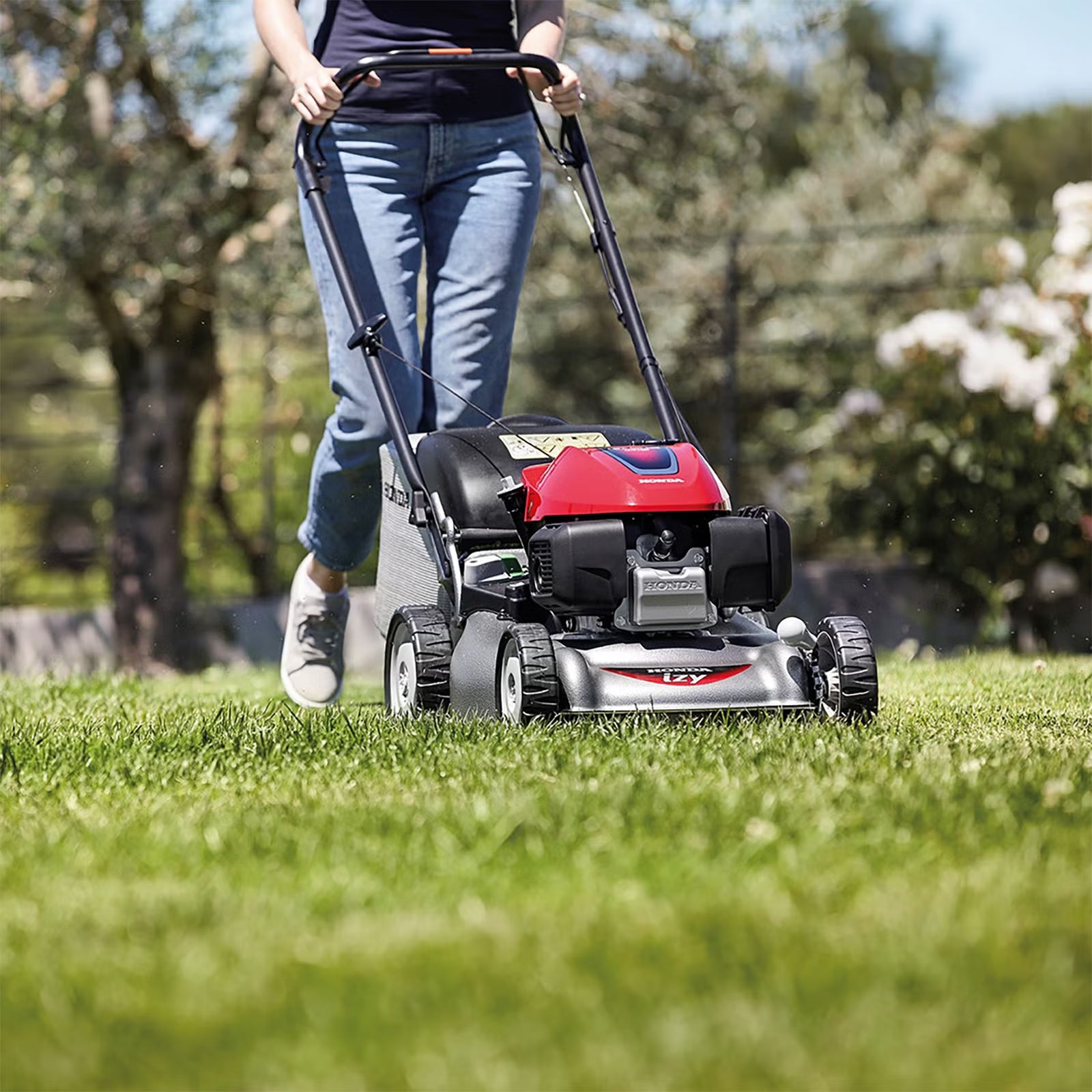 Honda Izy HRG466SK Self Propelled Petrol Mower 18"