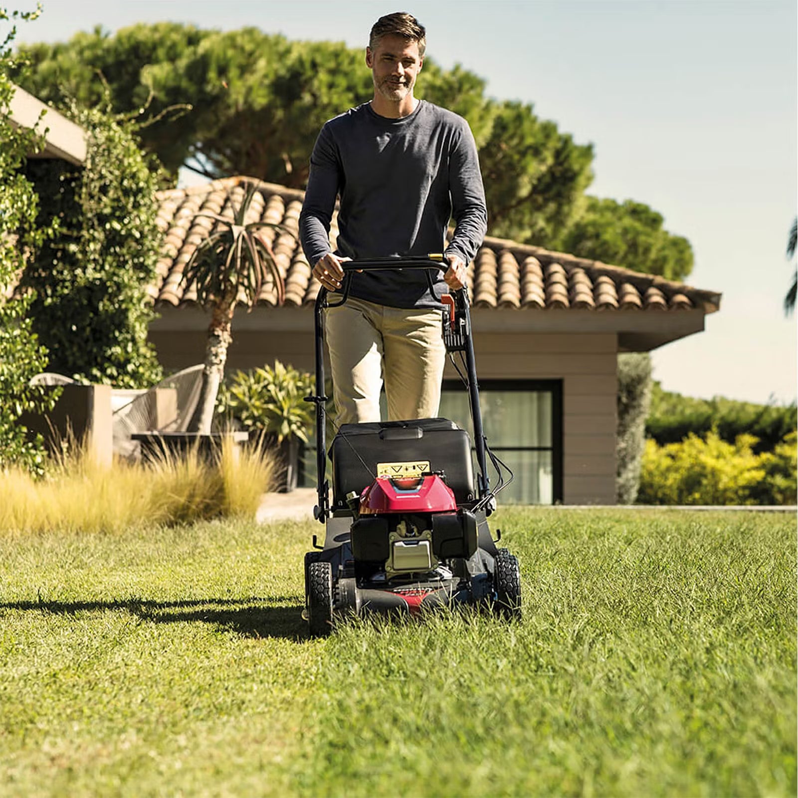Honda Premier HRX537HY Hydrostatic Self Propelled Petrol Mower 21"