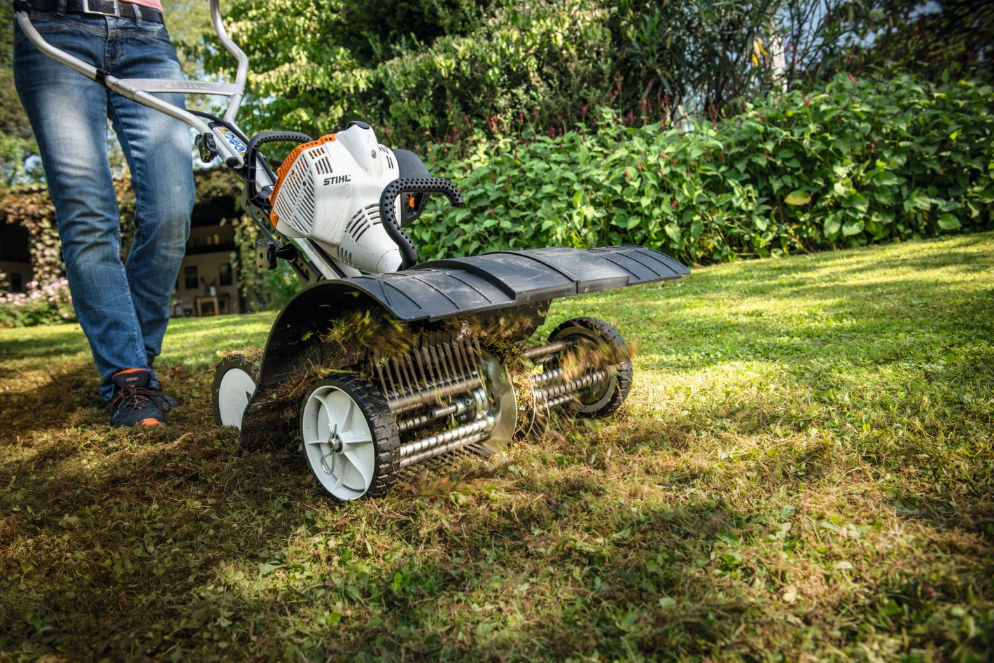 Stihl MF-MM Dethatcher MultiTool Attachment
