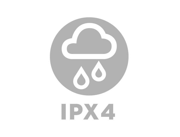 Splashwater Protection IPX4 Certified