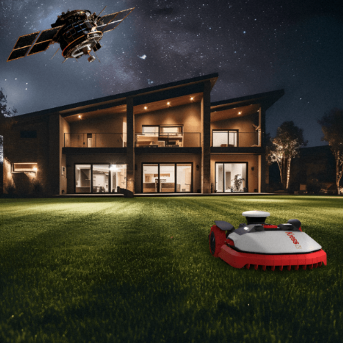 Precision Mowing With RTK
