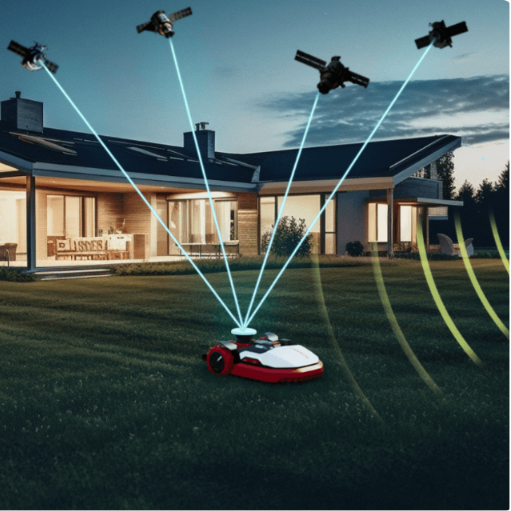 Satellite Guided Centimeter Level Accuracy
