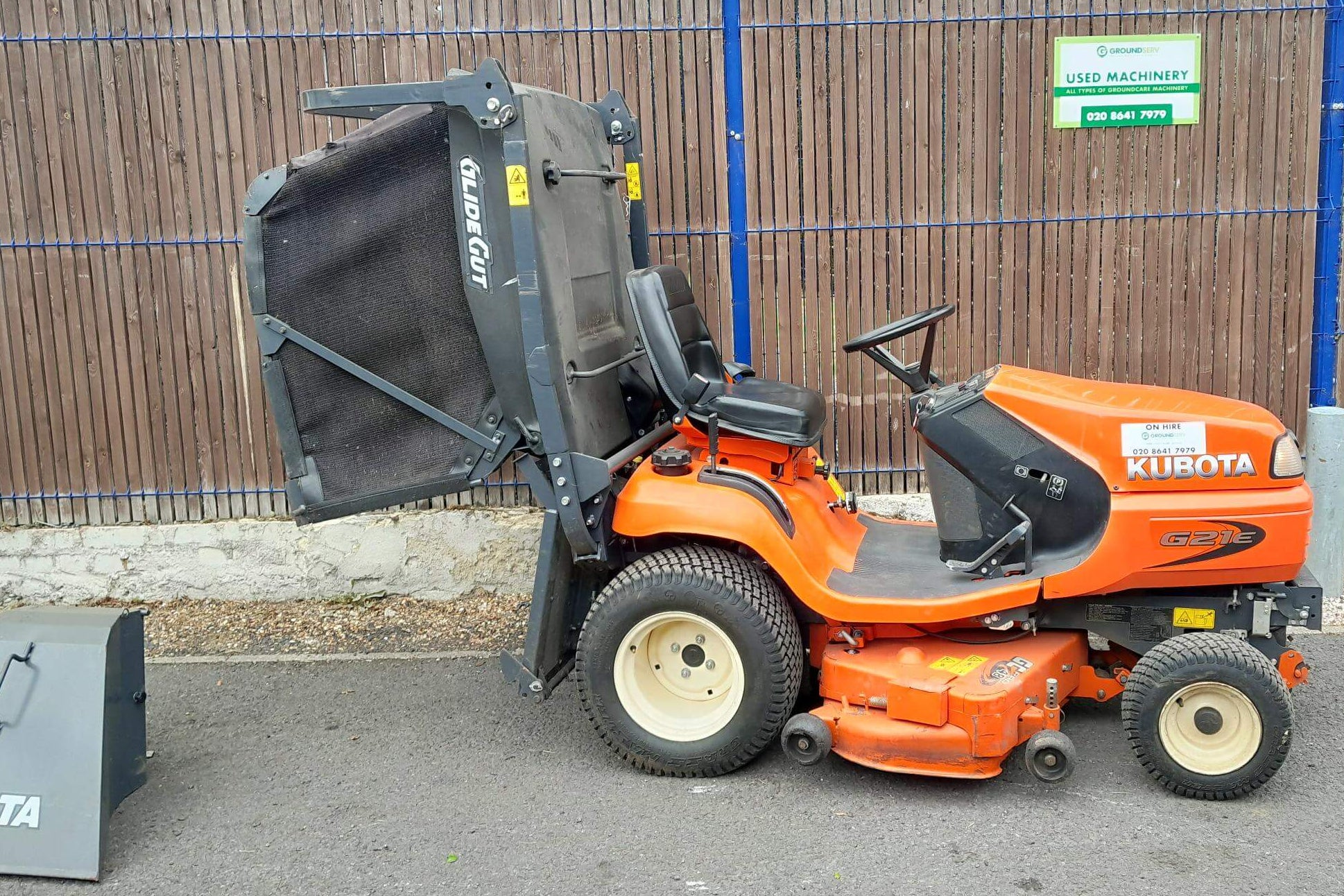 USED Kubota G21LD Cut & Collect Ride On Mower