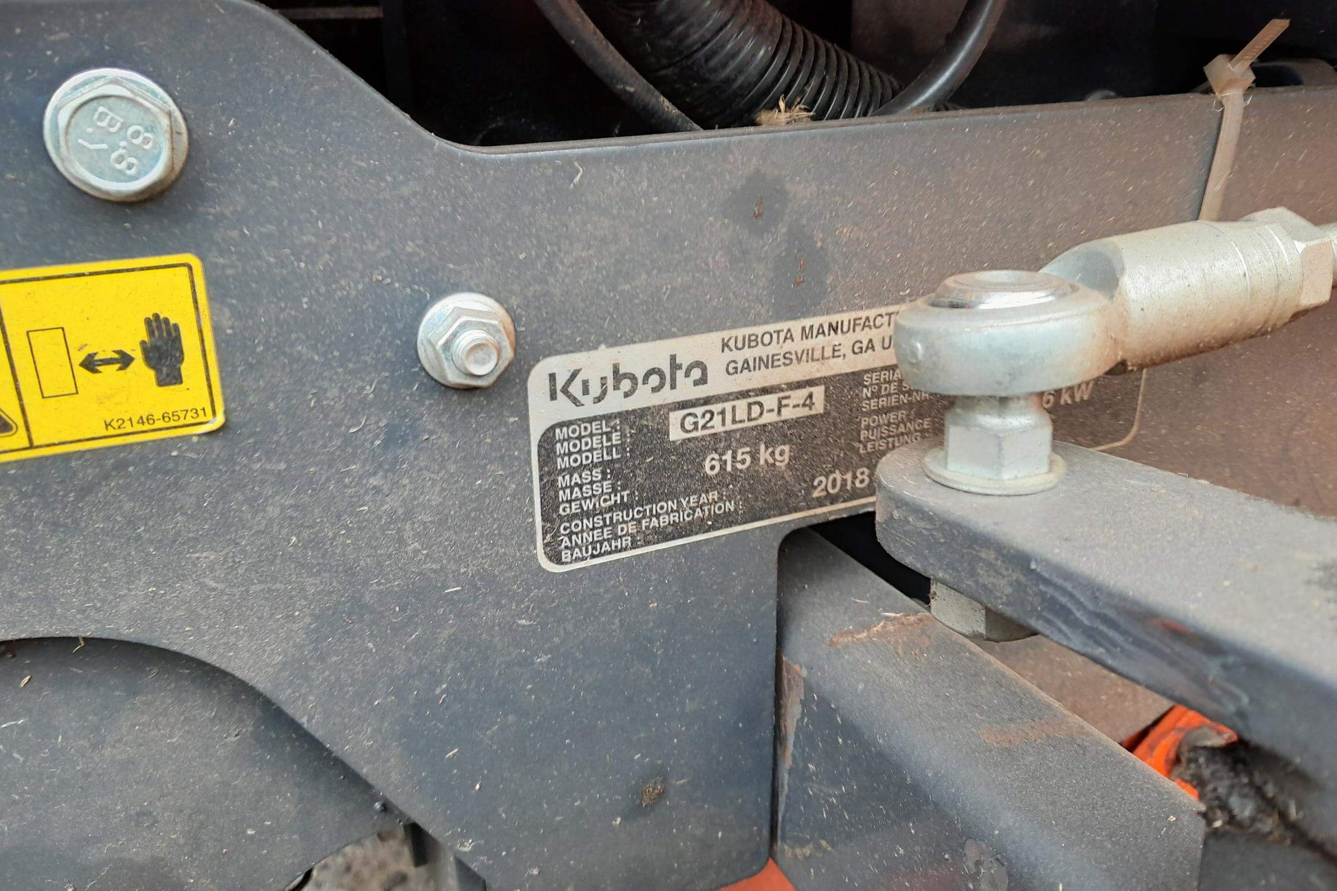 USED Kubota G21LD Cut & Collect Ride On Mower