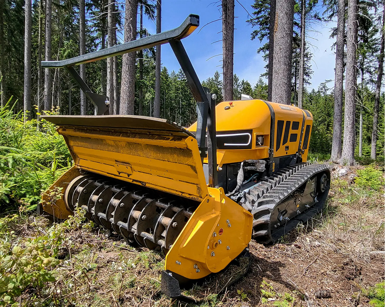 HIRE Remote Control McConnel Robocut Flail Mower (Forestry Head)