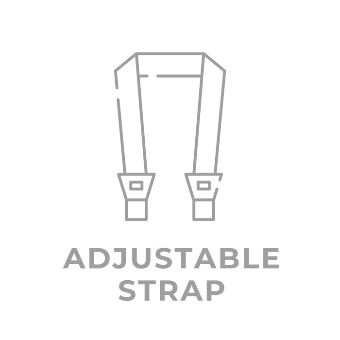 Flexible & Adjustable Strap For Comfort
